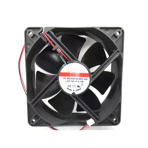 Cooling Fan For SUNON MEC0381V2-000C-A99 DC12V 5.1W 12CM 2PIN New