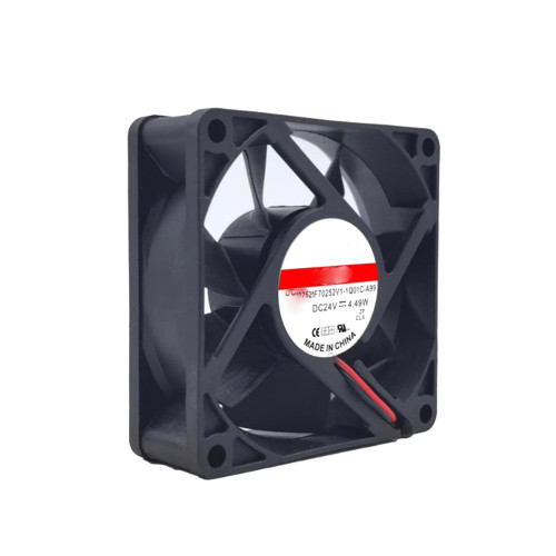 Cooling Fan For SUNON MF70252V1-1Q01C-A99 DC24V 4.49W 7CM 2Lines New