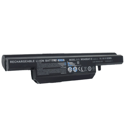 Laptop Battery For W540BAT-9 6-87-W540S-427 6-87-W540S-4271 11.1V 93WH 8100MAH New