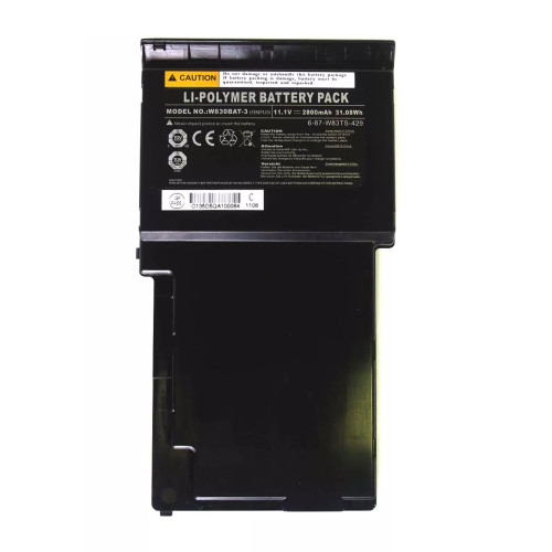 Laptop Battery For W830BAT-3 6-87-W83TS-429 6-87-W83TS-4Z9 6-87-W84TS-4Z91 11.1V 2800AH 31.08WH New