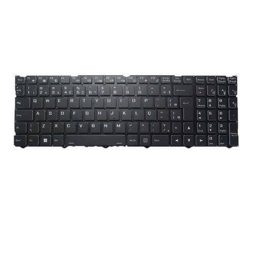 Laptop Keyboard For Hasee S9-CA7NS Brazil BR Without Backlit paper Black New