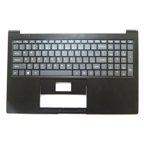 Laptop Palmrest For Sgin M17 V2 With English US Keyboard Black Upper Case Used