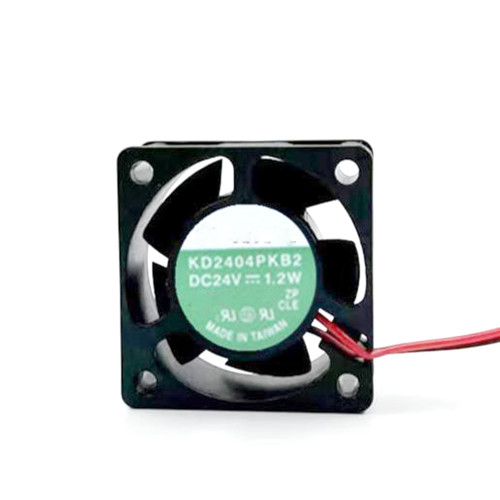 Cooling Fan For SUNON KD2404PKB2 DC24V 1.2W 4CM 2Lines New