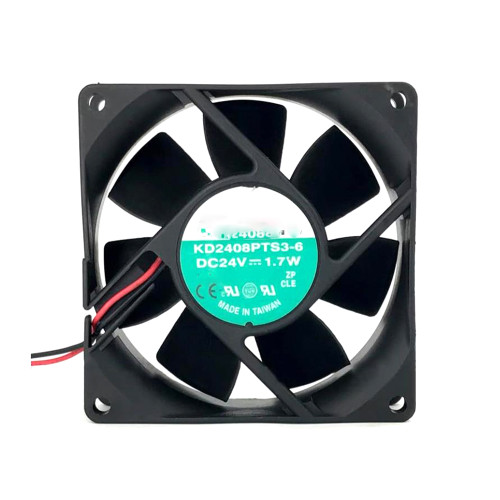 Cooling Fan For SUNON KD2408PTS3-6 DC24V 1.7W 8CM 2Lines New