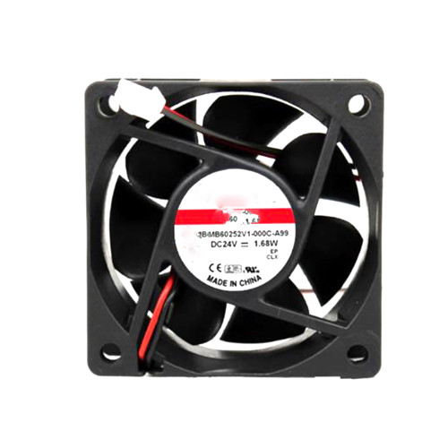 Cooling Fan For SUNON MB60252V1-000C-A99 DC24V 1.68W 2PIN New