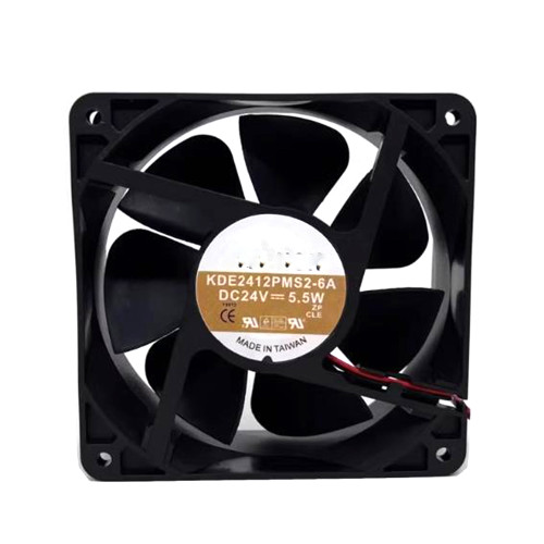Cooling Fan For SUNON KDE2412PMS2-6A DC24V 5.5W New
