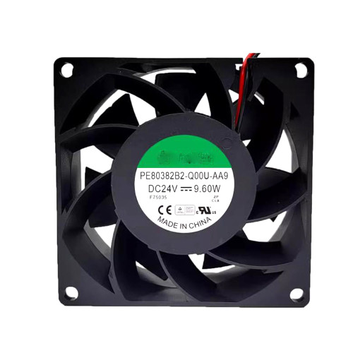 Cooling Fan For SUNON PE80382B2-Q00C-AA9 DC24V 9.60W 8CM 2Lines New