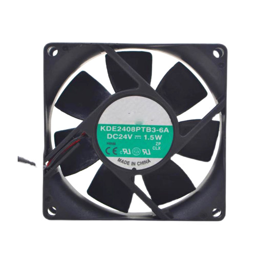 Cooling Fan For SUNON KDE2408PTB3-6A DC24V 1.5W 8CM New