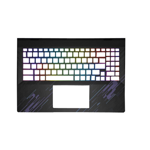 Black Laptop PalmRest For MSI Pulse 16 AI C1V C1VGKG C1VFKG No Touchpad New