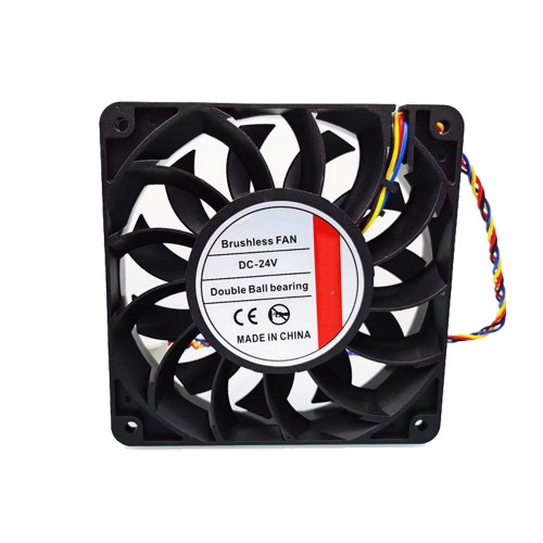 Cooling Fan For JIESAMMY 12025 120*120*25mm Double Ball bearing DC24V 0.52A 4Lines 4Pin New