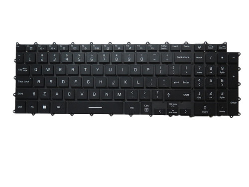 Laptop Backlit Keyboard For LG 17G90Q 17G90Q-SD79K 17G90Q-XD79K 17G90Q-XP79ML 17GD90Q 17G90Q-SX79K 17G90Q-XX79K English US Black Without Frame New
