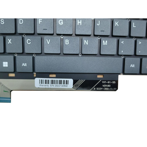 Laptop Keyboard For Gateway YXT-91-55 SCDY-350-1-11 English US Grey NO Frame New