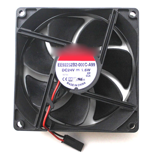 Cooling Fan For SUNON EE92252B2-000C-A99 DC24V 1.6W New