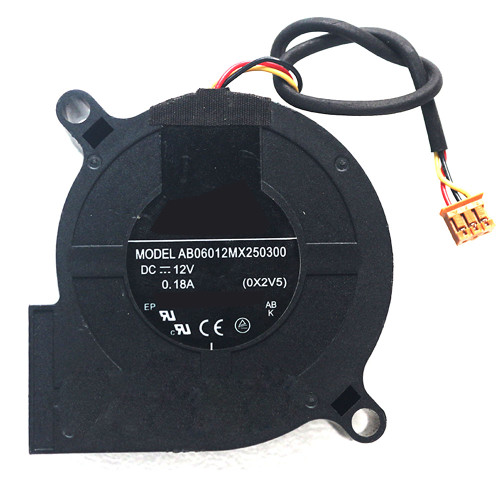 Projector Fan AB06012MXB250300 DC12V 0.18A 3PIN 3Lines New