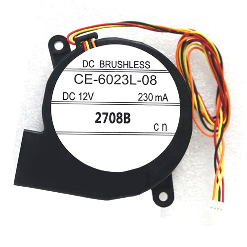 Projector Fan For Toshiba CE-6023L-08 DC12V 230MA Used
