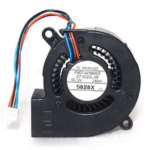 Projector Fan For Toshiba C7-5020L-09 DC12V 240MA 4PIN 4Lines Used
