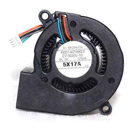 Projector Fan For Toshiba C7-5020L-10 DC5V 370MA 4PIN 4Lines Used