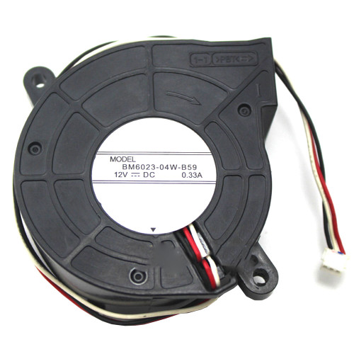 Fan BM6023-04W-B59 DC12V 0.33A 3PIN 3Lines New