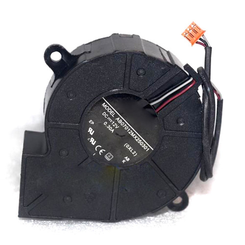 Fan AB07012MX250301 DC12V 0.30A 3PIN 3Lines New