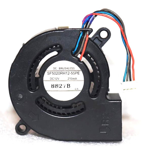 Cooling Fan For Toshiba SF5020RH12-55PE DC12V 210MA 4PIN 4Lines New