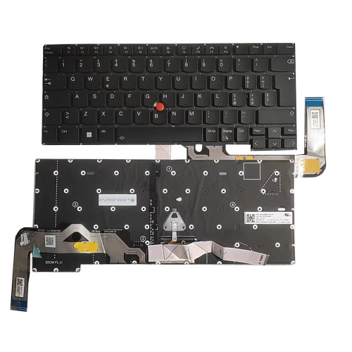 Laptop Keyboard For Lenovo ThinkPad P1 Gen 5 X1 Extreme Gen 5 Italy IT With Backlit Black New