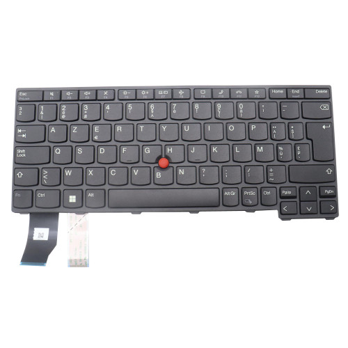 Laptop Keyboard For Lenovo ThinkPad X13 Gen 3 L13 Gen 3 L13 Gen 4 L13 Gen 5 L13 Yoga Gen 3 L13 Yoga Gen 4 L13 2-in-1 Gen 5 5N21H77113 5N21H76954 5N21H76750 Belgium BE Non Backlit Black New