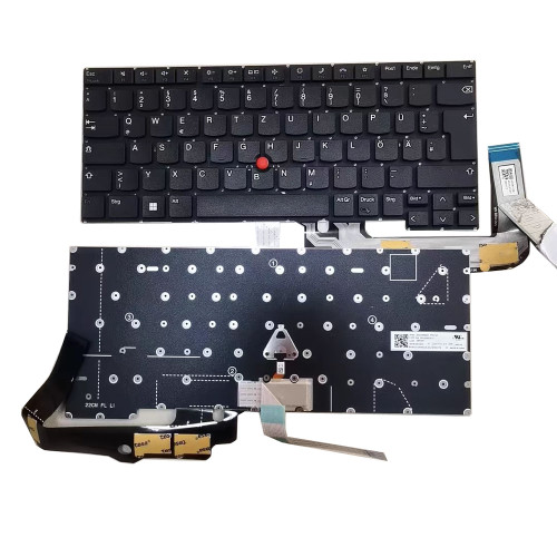 Laptop Keyboard For Lenovo ThinkPad T14s Gen 3 Germany GR With Backlit Black New