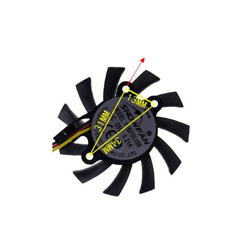 Cooling Fan For SNOWFAN YY6010L05B New