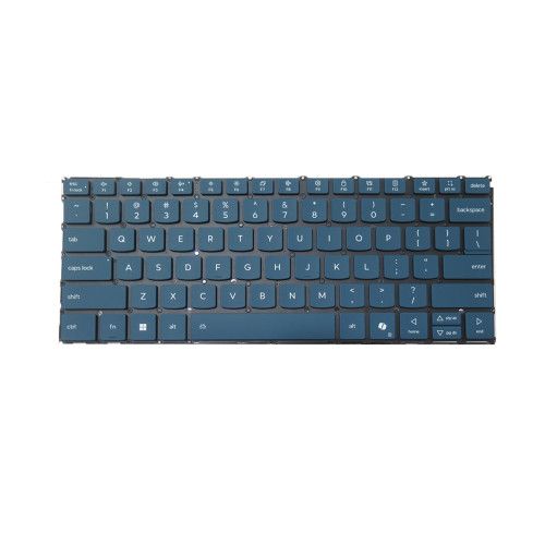 Laptop Keyboard For Lenovo Yoga Slim 7 14ILL10 83JX English US With Backlit Blue New