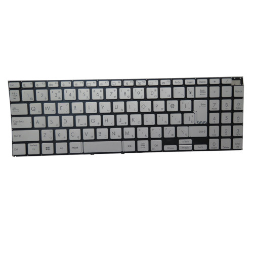 Laptop Keyboard For ASUS Vivobook 15 X3500P X3500PA X3500PC X3500PH Silver Japanese JP With Backlit
