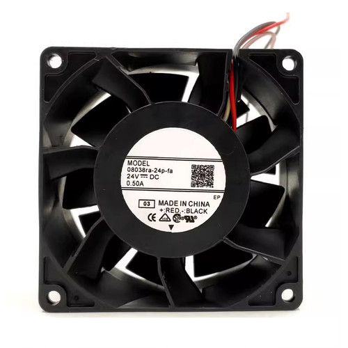 Cooling Fan For NMB 08038RA-24P-FA 80*80*38MM DC24V 0.50A 3lines New