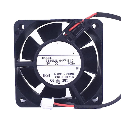 Cooling Fan For NMB 2410ML-04W-B40 60*60*25MM DC12V 0.22A 2ines New