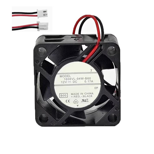 Cooling Fan For NMB 1608VL-04W-B60 40*40*20MM DC12V 0.17A 2ines New