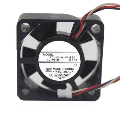 Cooling Fan For NMB 1204KL-01W-B30 30*30*10MM DC5V 0.13A 3ines New
