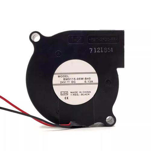 Cooling Fan For NMB BM5115-05W-B40 50*50*15MM DC24V 0.13A 2lines New