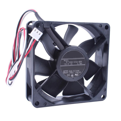 Cooling Fan For NMB 3110SB-04W-B59 80*80*25MM DC12V 0.18A 3ines New