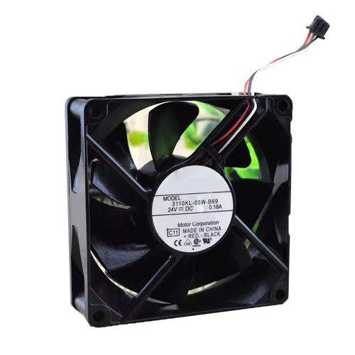 Cooling Fan For NMB 3110KL-05W-B69 80*80*25MM DC24V 0.18A 3ines New
