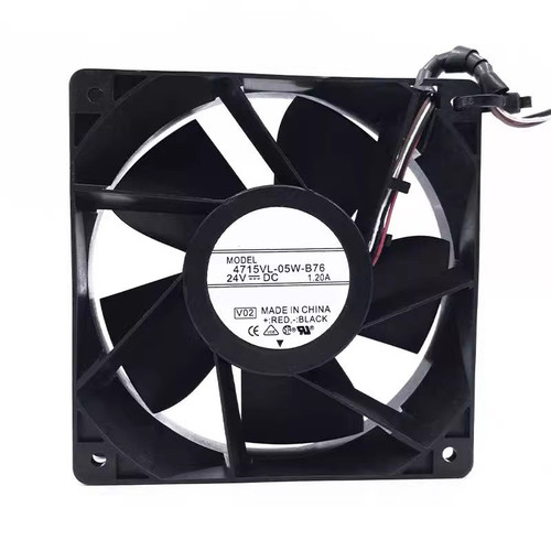 Cooling Fan For NMB NMB4715VL-05W-B76 120*120*38MM DC24V 1.20A 3ines New