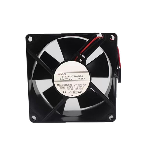 Cooling Fan For NMB 3112KL-05W-B60 80*80*32MM DC24V 0.28A 2ines New