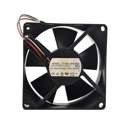 Cooling Fan For NMB 3112KL-05W-B59 80*80*32MM DC24V 0.25A 3ines New