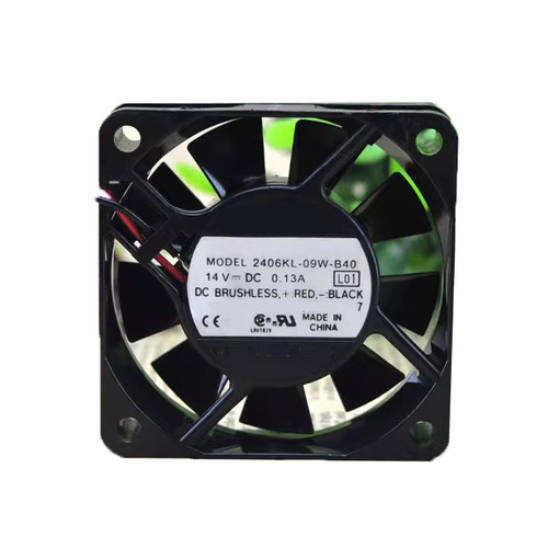 Cooling Fan For NMB 2406KL-09W-B40 60*60*15MM DC14V 0.13A 2ines New