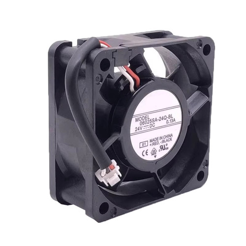 Cooling Fan For NMB 06025SA-24Q-BL 60*60*25MM DC24V 0.13A 3ines New