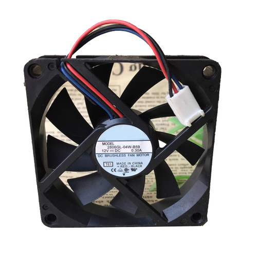 Cooling Fan For NMB 2806GL-04W-B59 70*70*15MM DC12V 0.30A 3ines New