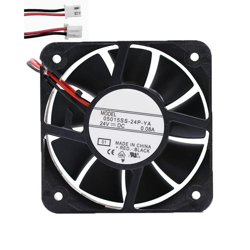 Cooling Fan For NMB 05015SS-24P-YA 50*50*15MM DC24V 0.08A 2ines New
