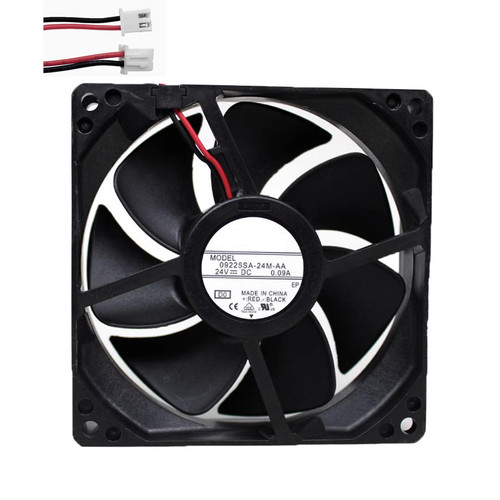 Cooling Fan For NMB 09225SA-24M-AA DC24V 0.09A 2ines New