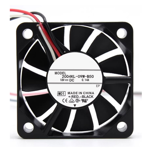 Cooling Fan For NMB 2004KL-09W-B50 50*50*10MM DC18V 0.14A 3ines New