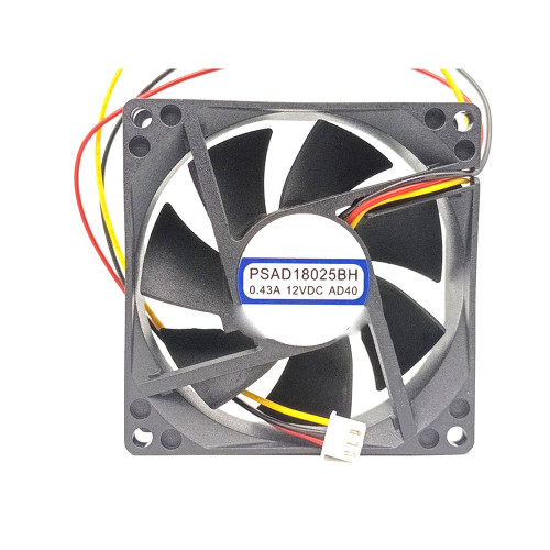 Fan For AAVID PSAD18025BH AD40 DC12V 0.43A 3PIN 3Lines New