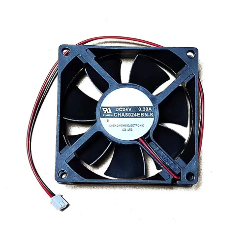 Fan For SUPERRED CHA8024EBN-K DC24V 0.30A 2PIN 2Lines New