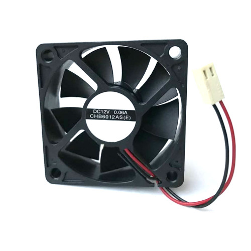 Fan For SUPERRED CHB6012AS(E) DC12V 0.06A 2PIN 2Lines New