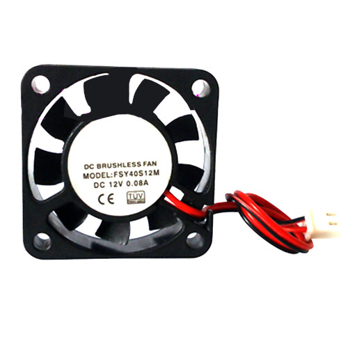 Fan FSY40S12M DC12V 0.08A 2PIN 2Lines New
